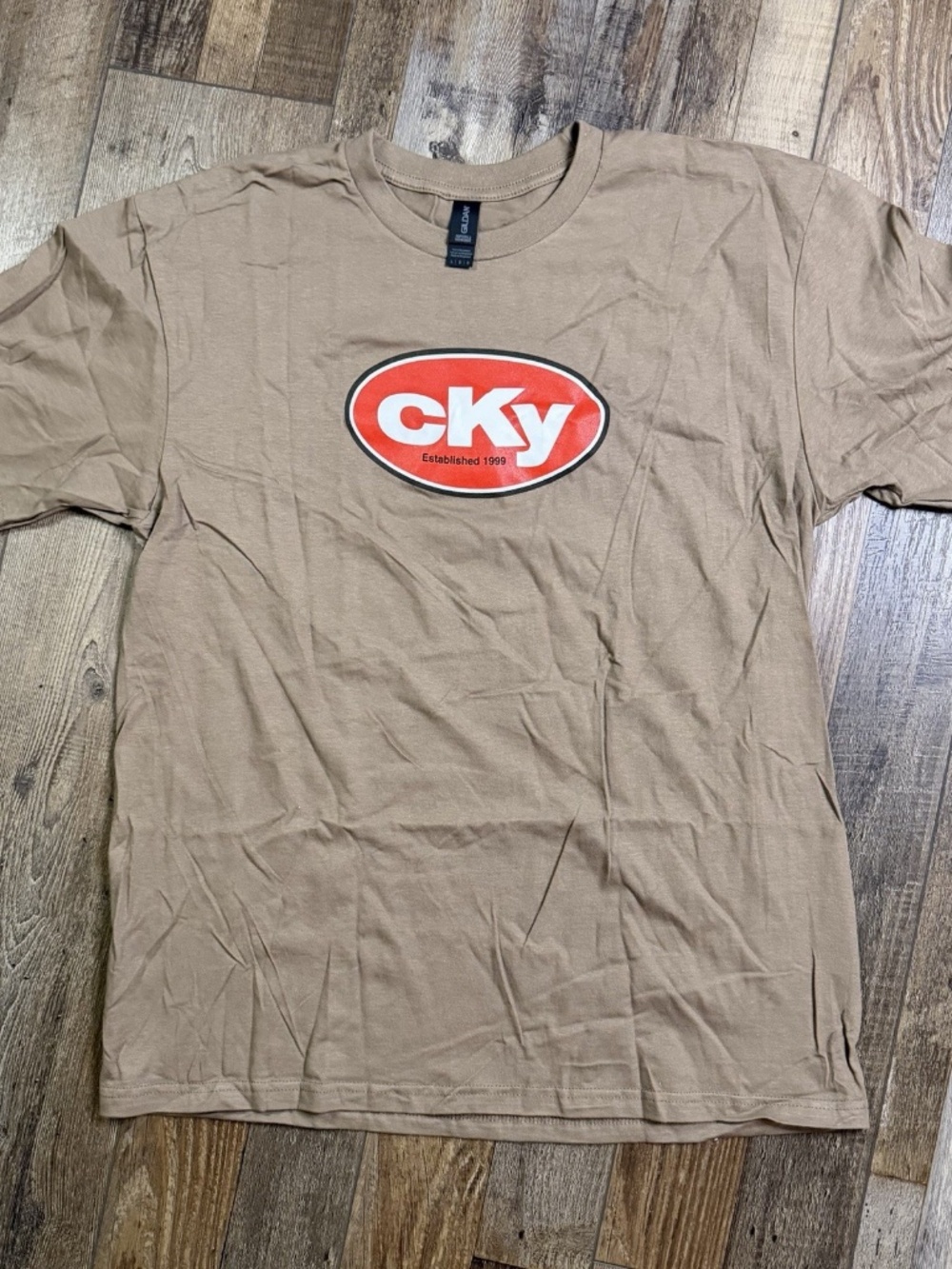 CKY Band Shirt Mens Large Black Brown Short Sleeve Rock Tee OFFICIAL MERCH